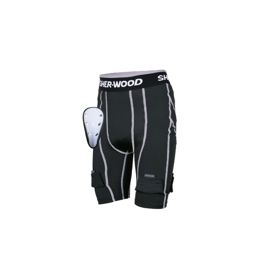 Krátke Nohavice so Suspenzorom SHER-WOOD Compression Jock Short Junior 