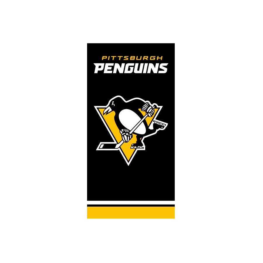 Osuška NHL Pittsburgh Penguins Black
