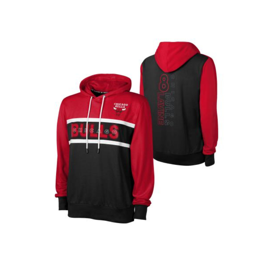 NBA Mikina LS PULL-OVER HOODIE SWEATSHIRT CHICAGO BULLS Senior