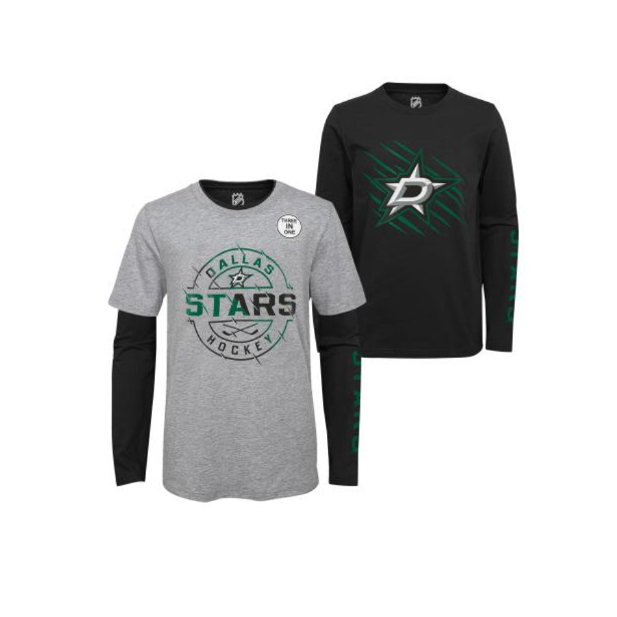 NHL Tričko TWO-WAY FORWARD 3 IN 1 COMBO Dallas Stars Junior