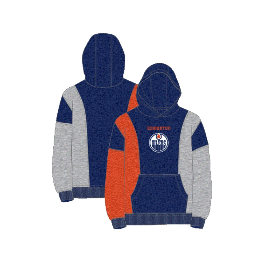 NHL Mikina TURE ACE THE HOLE FLC HOODIE Edmonton Oilers Junior