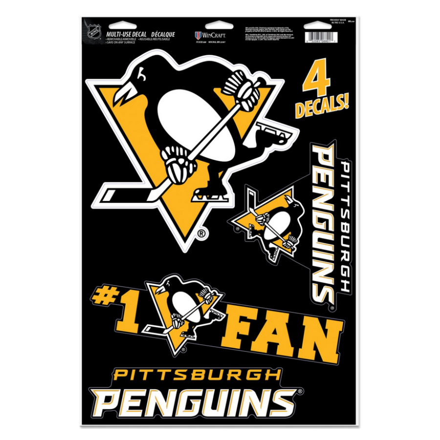 Set samolepiek Wincraft Pittsburgh Penguins