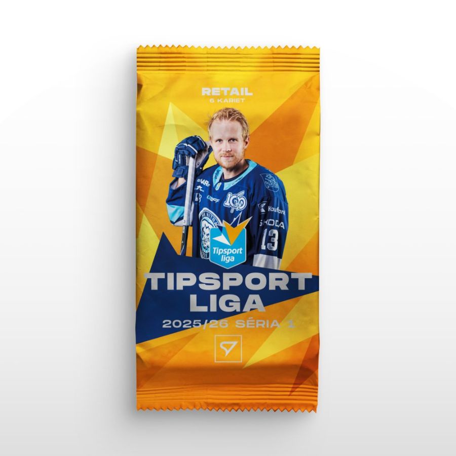 Retail balíček - Hokejové kartičky SportZoo Tipsport liga 2025/26 - 1. séria