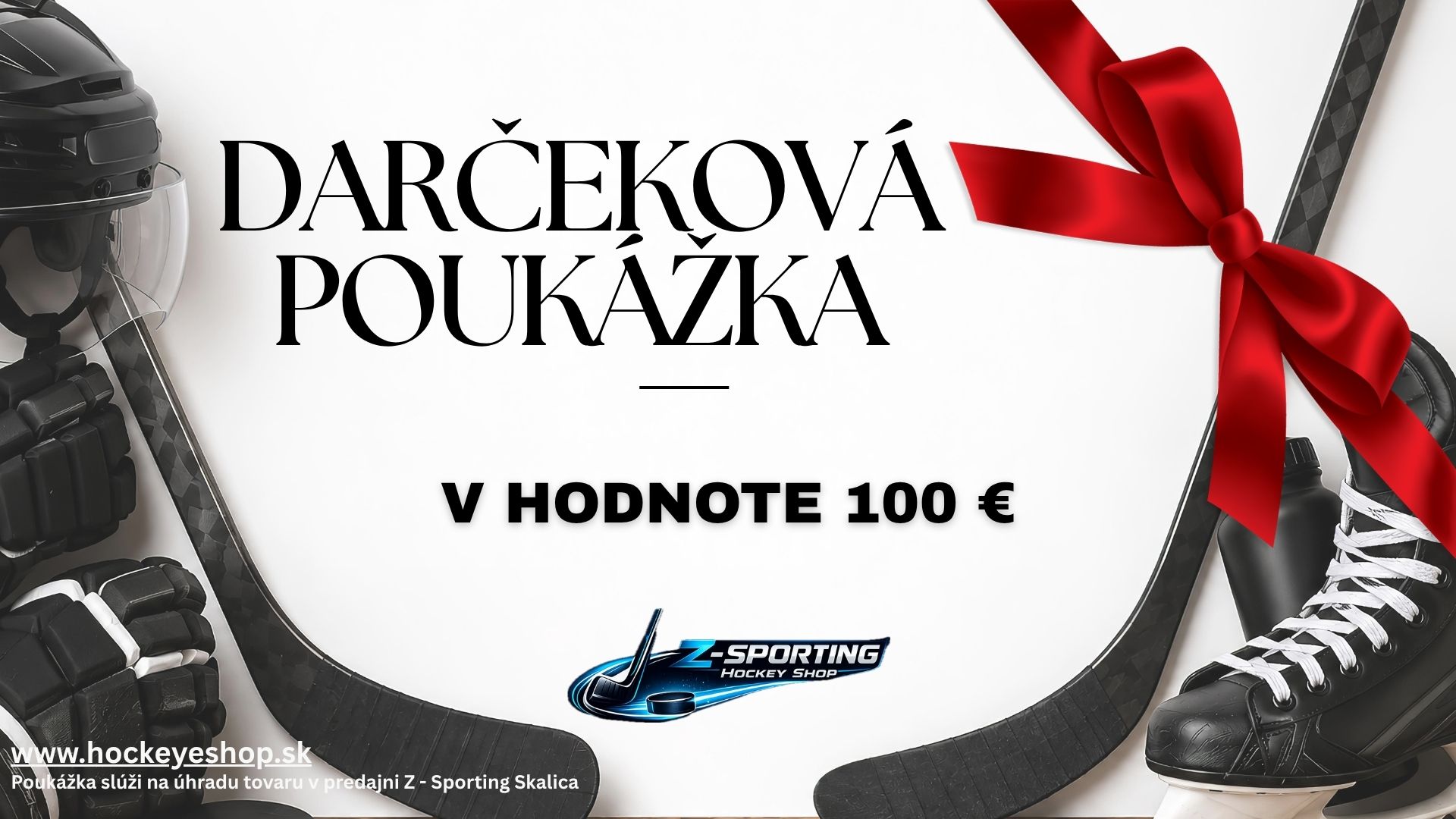 Darčeková poukážka v hodnote 100 €