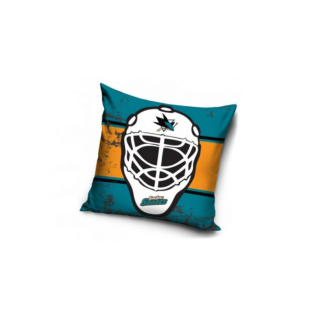 Vankúš NHL San Jose Sharks Maska