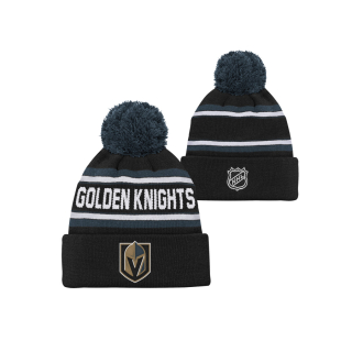 NHL Zimná Čiapka 3RD JERSEY JACQUARD CUFF POM Vegas Golden Knights Junior